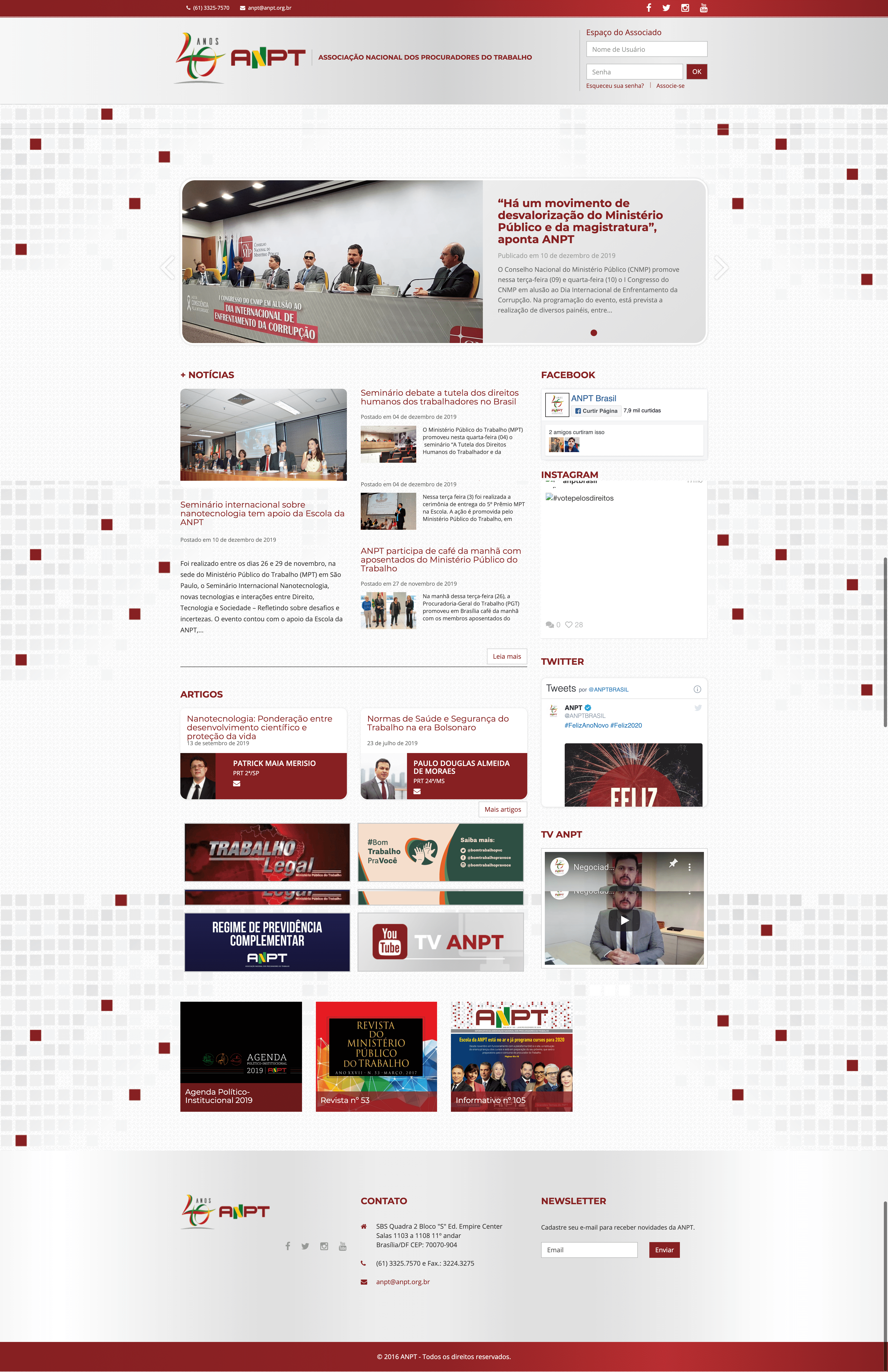 ANPT - National Association of Labor Prosecutors